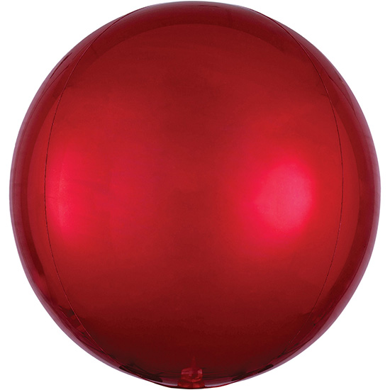 Basis Ballon Rund Rot