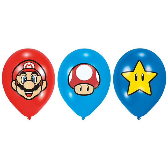 Marken Ballons Super Mario